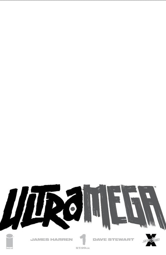 IMAGE COMICS Comics NM/VF ULTRAMEGA BY JAMES HARREN #1 CVR C BLANK CVR (MR)