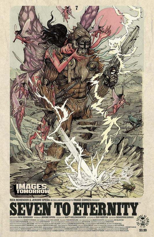 IMAGE COMICS Comics SEVEN TO ETERNITY #7 CVR C IMAGES OF TOMORROW VAR