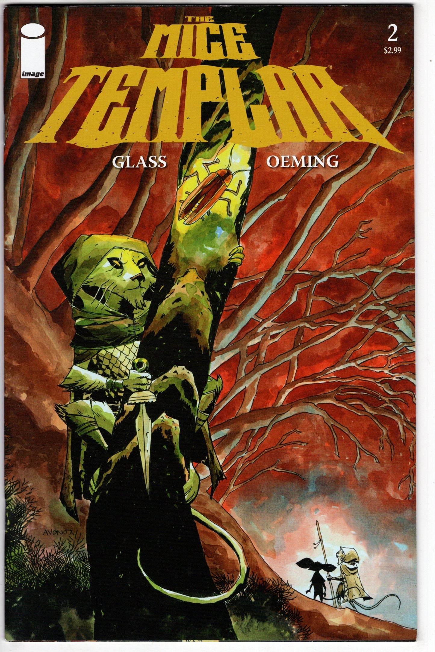 IMAGE COMICS Comics VF+ MICE TEMPLAR #2