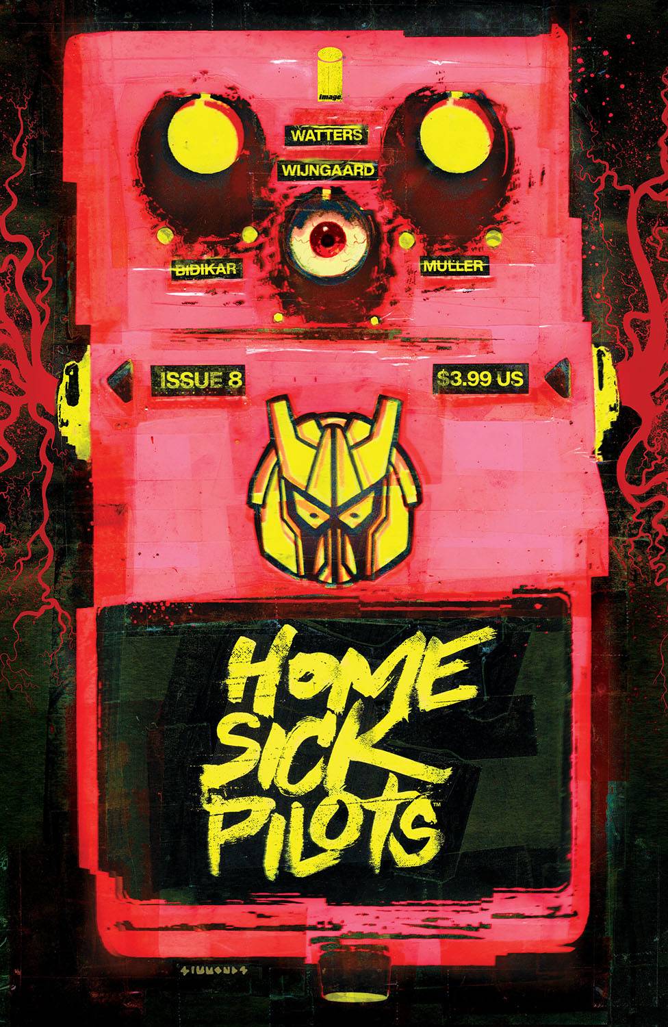 IMAGE COMICS Comics VF/NM HOME SICK PILOTS #8 CVR B SIMMONDS