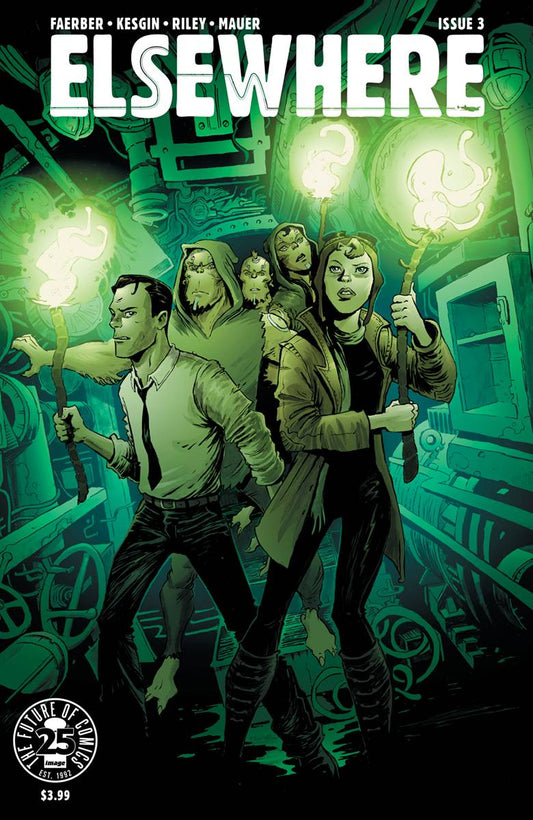 IMAGE COMICS ELSEWHERE #3 CVR A KESGIN & RILEY