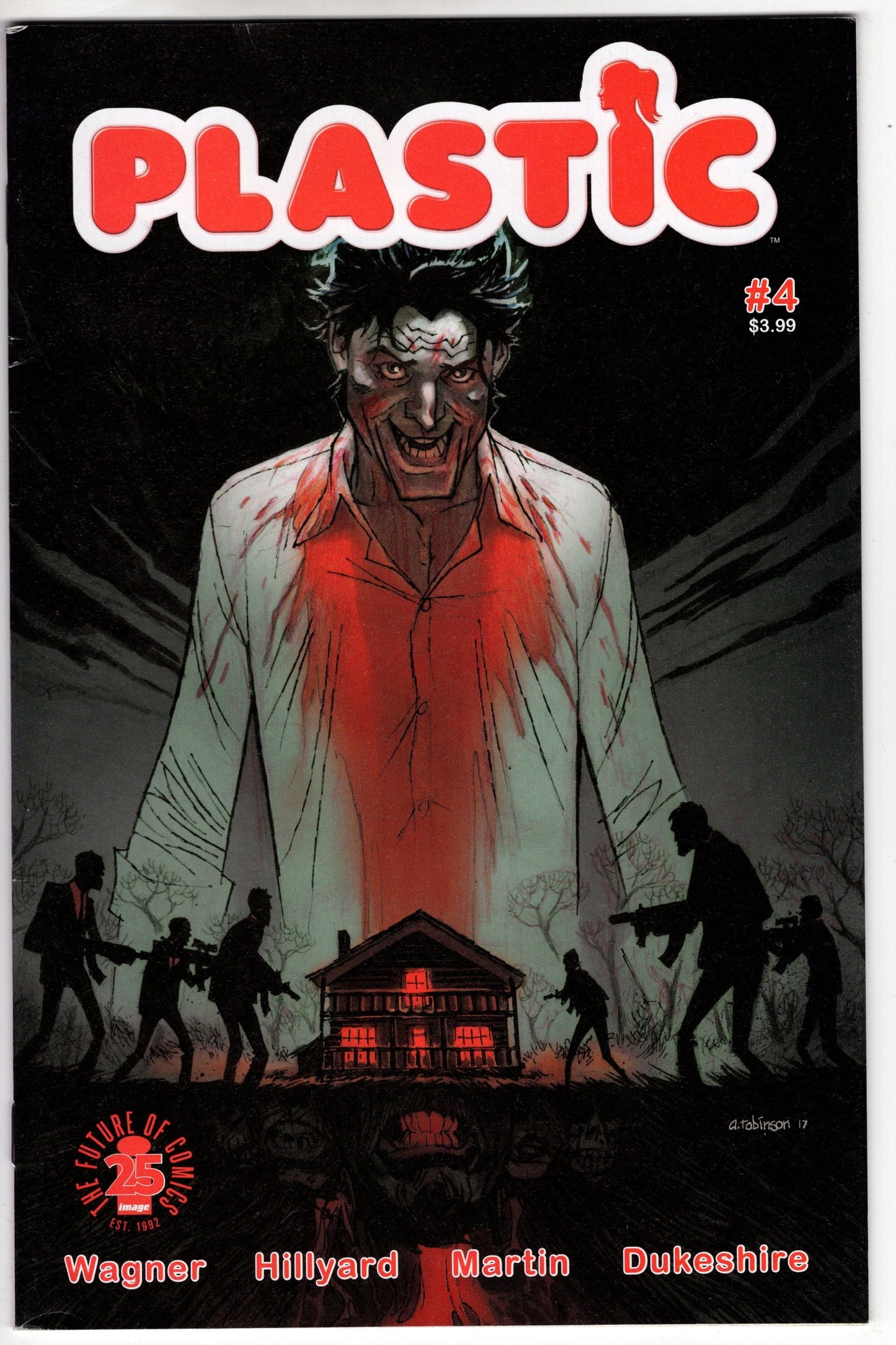 IMAGE COMICS FN/VF PLASTIC #4 (OF 5) CVR A ROBINSON (MR)