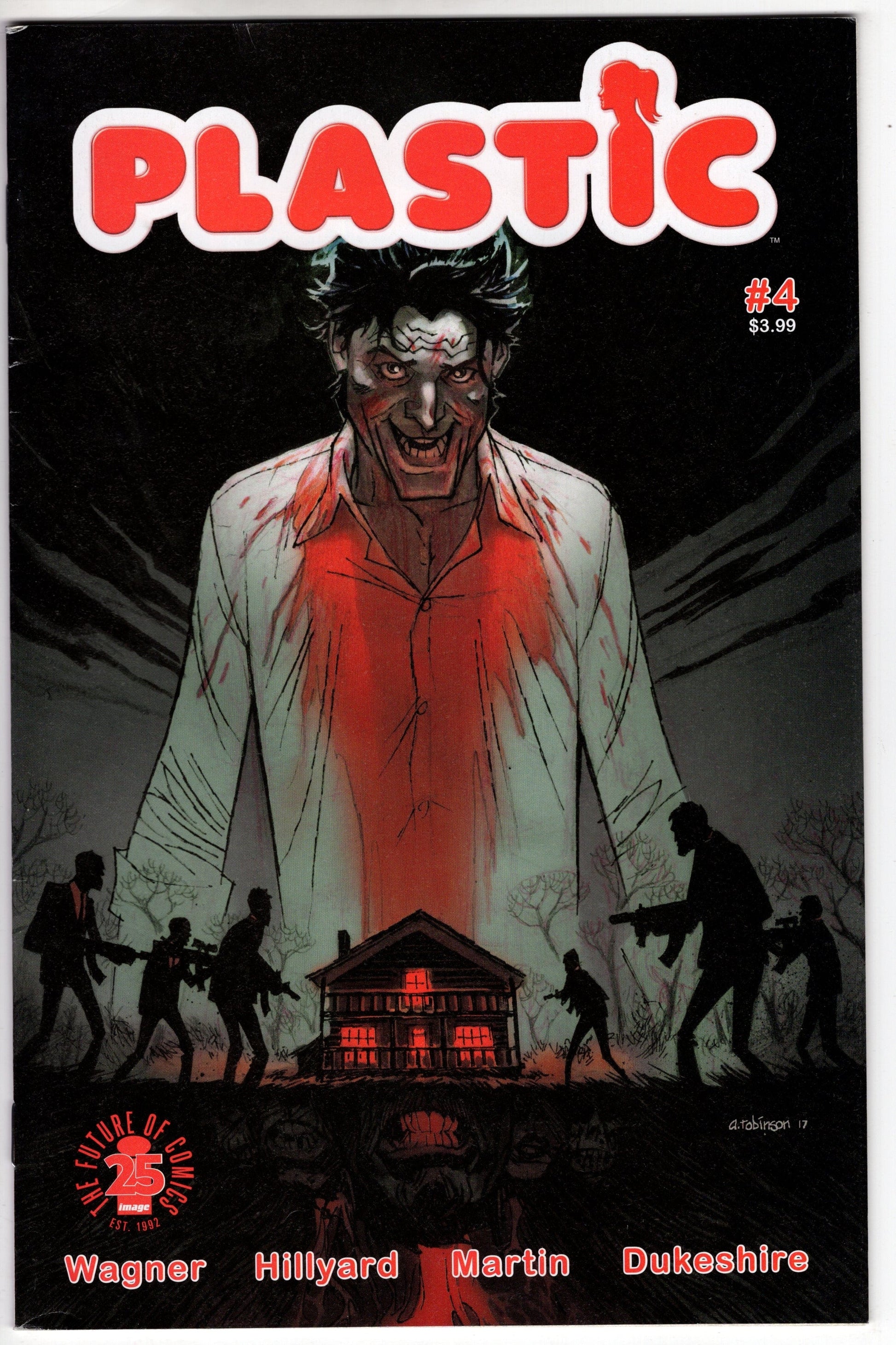 IMAGE COMICS FN/VF PLASTIC #4 (OF 5) CVR A ROBINSON (MR)