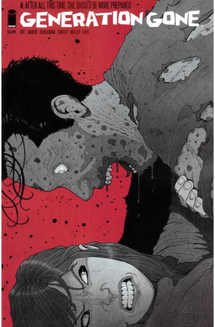 IMAGE COMICS GENERATION GONE #4 CVR B WALKING DEAD #128 TRIBUTE VAR