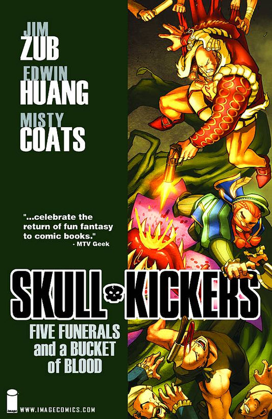 IMAGE COMICS Graphic Novels/Trade Paperbacks SKULLKICKERS TP VOL 02 FIVE FUNERALS & A BUCKET OF BLOOD