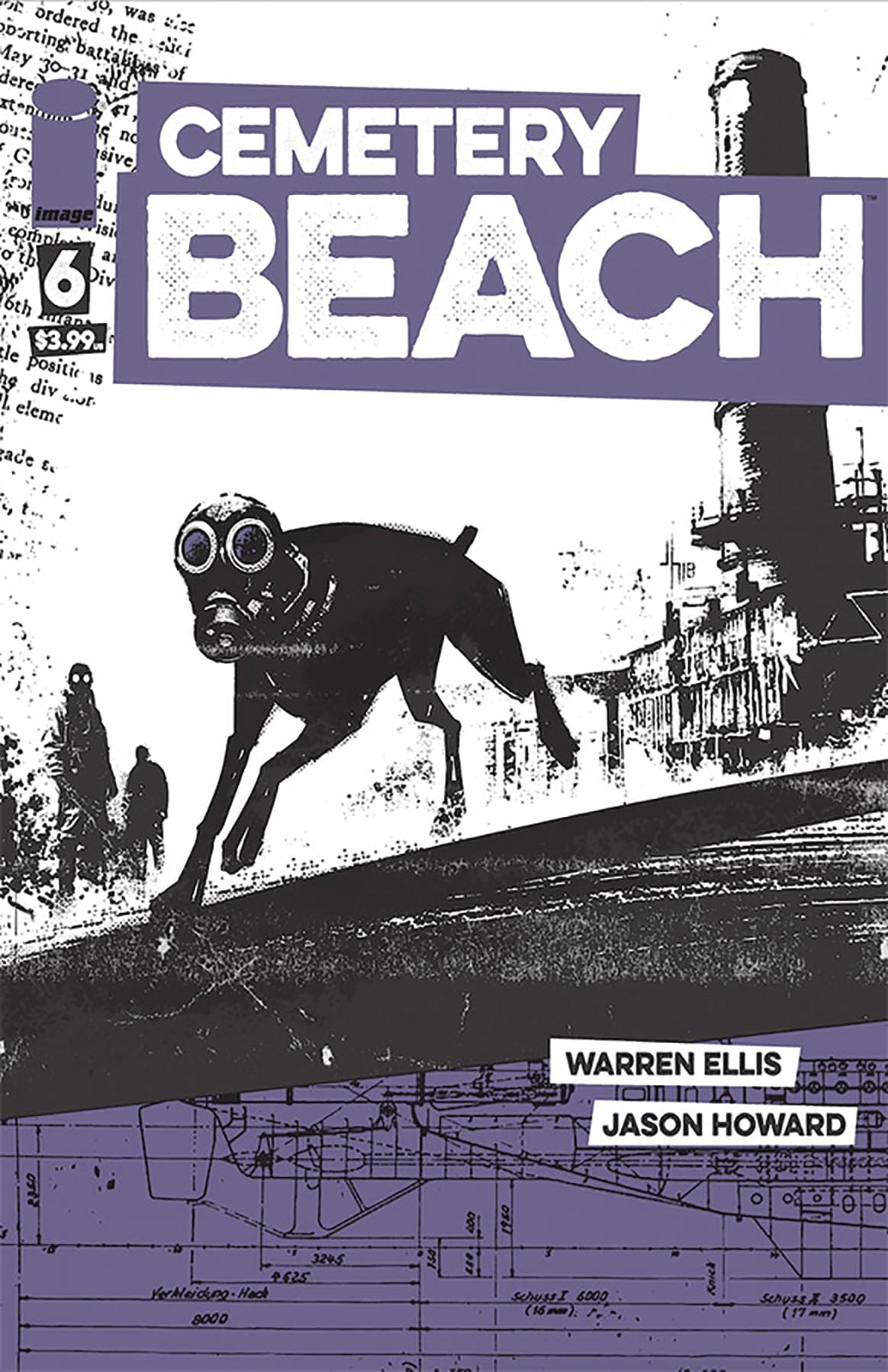 Image Comics image CEMETERY BEACH #6 (OF 7) CVR A HOWARD (MR)
