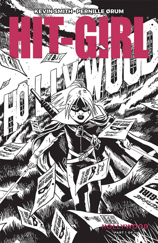 Image Comics Image Comics HIT-GIRL SEASON TWO #1 CVR B B&W FRANCAVILLA (MR)