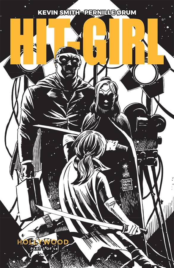 IMAGE COMICS IMAGE COMICS HIT-GIRL SEASON TWO #3 CVR B B&W FRANCAVILLA (MR)