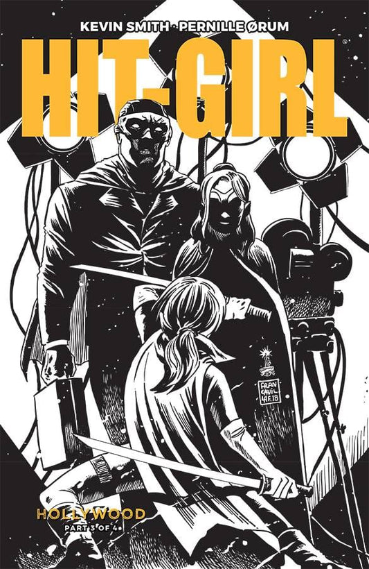 IMAGE COMICS IMAGE COMICS HIT-GIRL SEASON TWO #3 CVR B B&W FRANCAVILLA (MR)