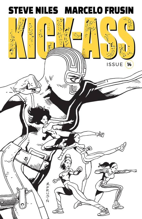 IMAGE COMICS IMAGE COMICS KICK-ASS #14 CVR B FRUSIN (MR)