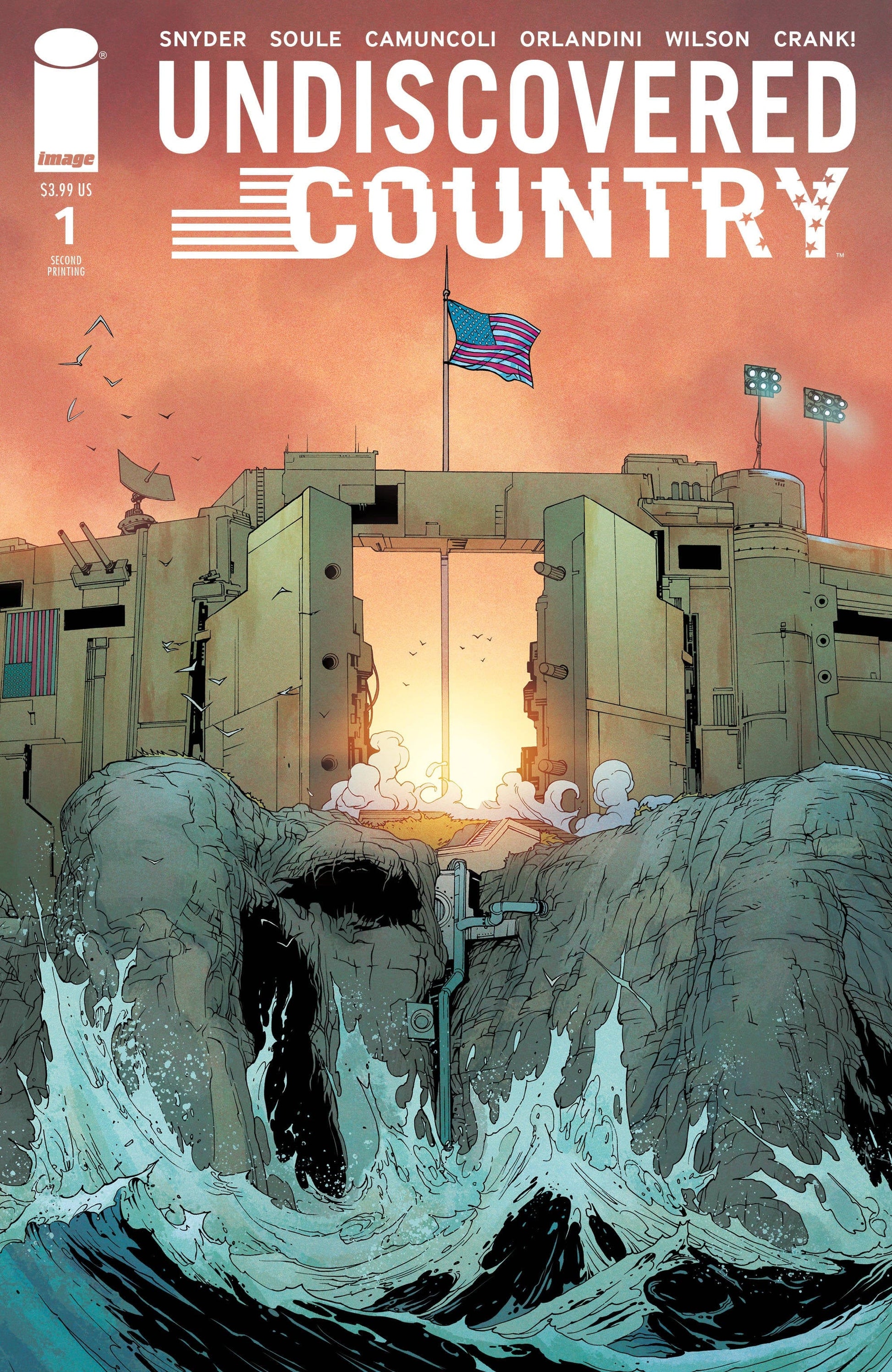 IMAGE COMICS IMAGE COMICS UNDISCOVERED COUNTRY #1 2ND PTG