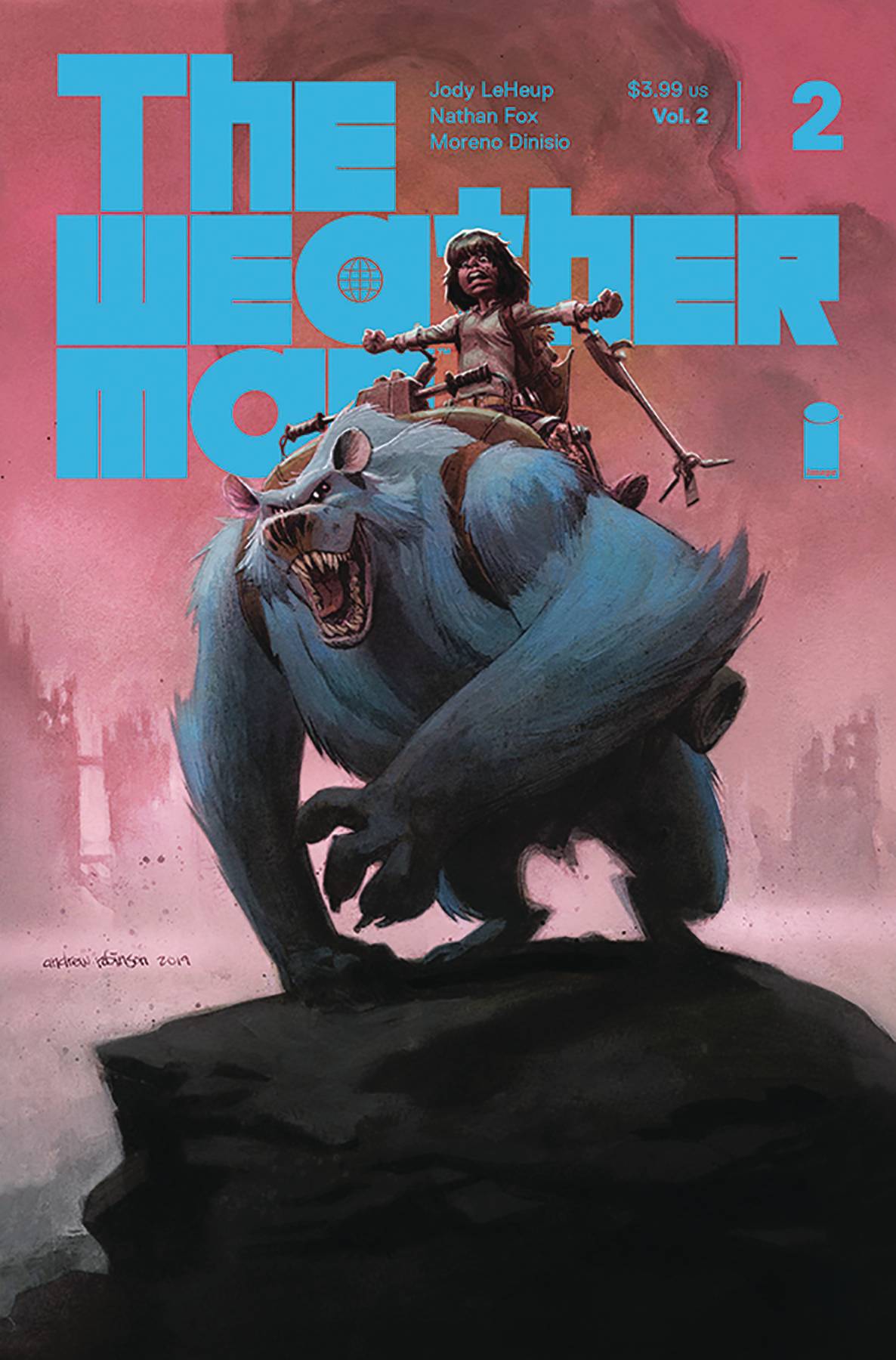 IMAGE COMICS IMAGE COMICS WEATHERMAN VOL 2 #2 CVR B ROBINSON (MR)