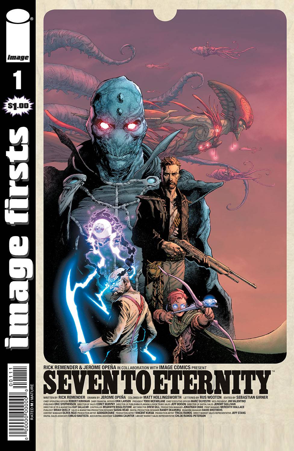 IMAGE COMICS IMAGE FIRSTS SEVEN TO ETERNITY #1