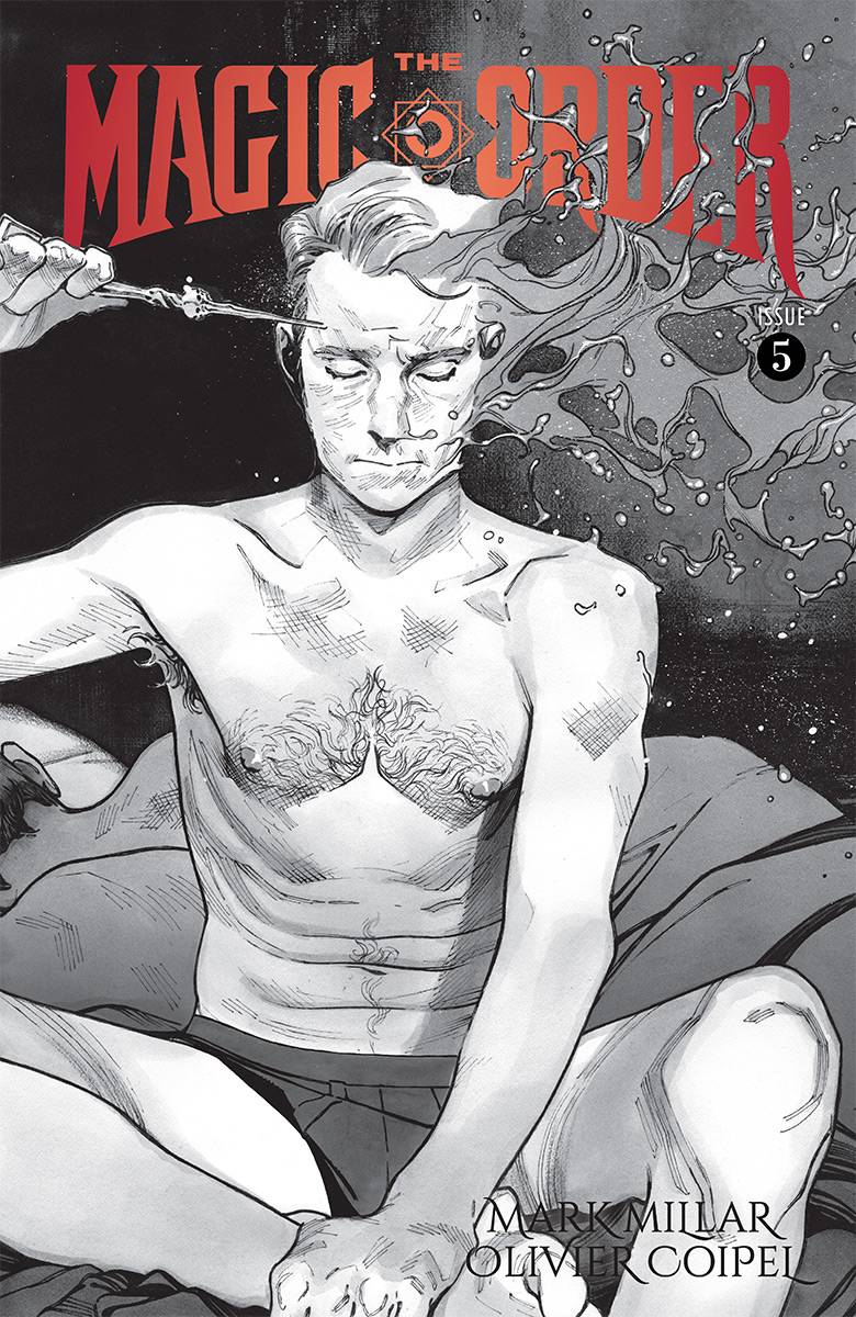 Image Comics image MAGIC ORDER #5 (OF 6) CVR B B&W COIPEL (MR)