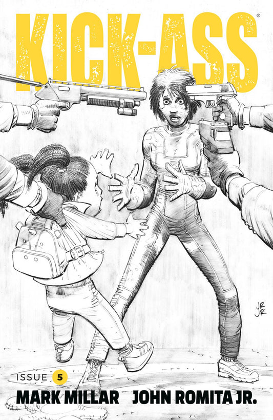 IMAGE COMICS KICK-ASS #5 CVR B B&W ROMITA JR (MR)