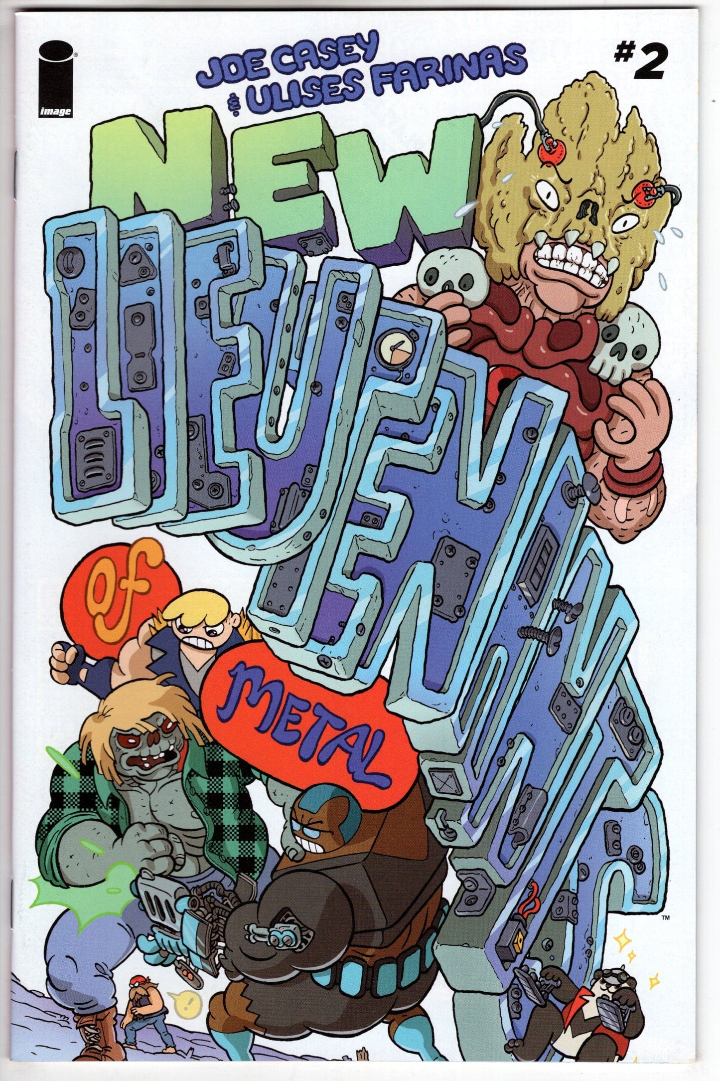 IMAGE COMICS NEW LIEUTENANTS OF METAL #2 (OF 4)