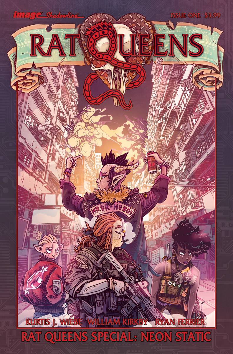IMAGE COMICS RAT QUEENS SPECIAL NEON STATIC (ONE-SHOT) (MR)