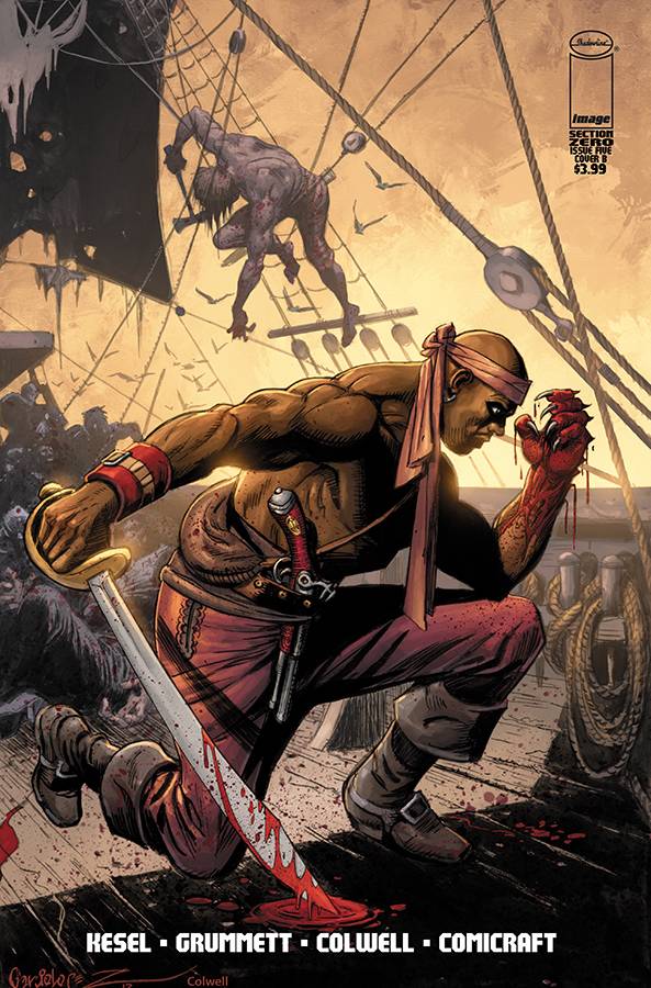 IMAGE COMICS SECTION ZERO #5 (OF 6) CVR B GARCIA-LOPEZ