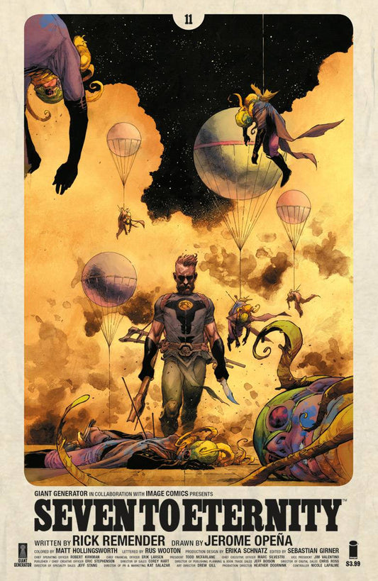 IMAGE COMICS SEVEN TO ETERNITY #11 CVR A OPENA & HOLLINGSWORTH
