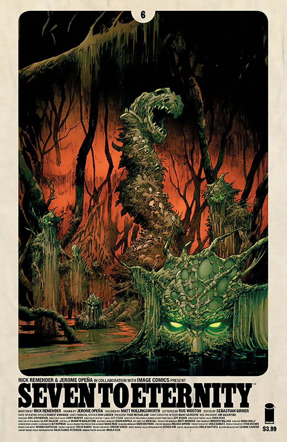 IMAGE COMICS SEVEN TO ETERNITY #6 CVR A OPENA & HOLLINGSWORTH