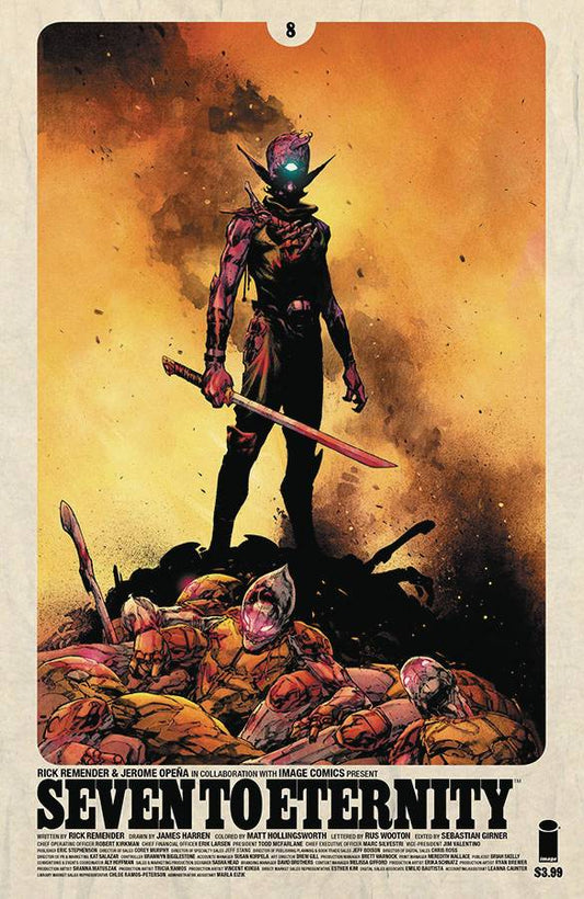IMAGE COMICS SEVEN TO ETERNITY #8 CVR A OPENA & HOLLINGSWORTH