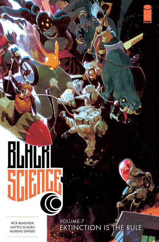 IMAGE COMICS trade BLACK SCIENCE TP VOL 07 EXTINCTION IS THE RULE (MR)