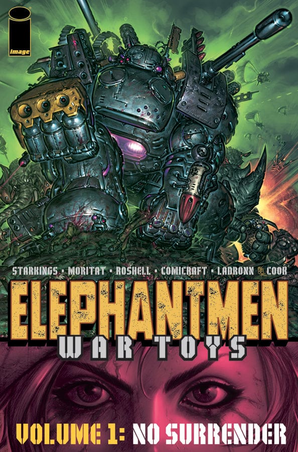 IMAGE COMICS TRADE ELEPHANTMEN WAR TOYS TP VOL 01 NO SURRENDER