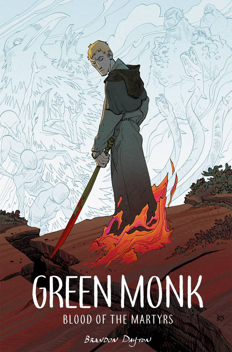 IMAGE COMICS TRADE GREEN MONK BLOOD OF MARTYRS TP
