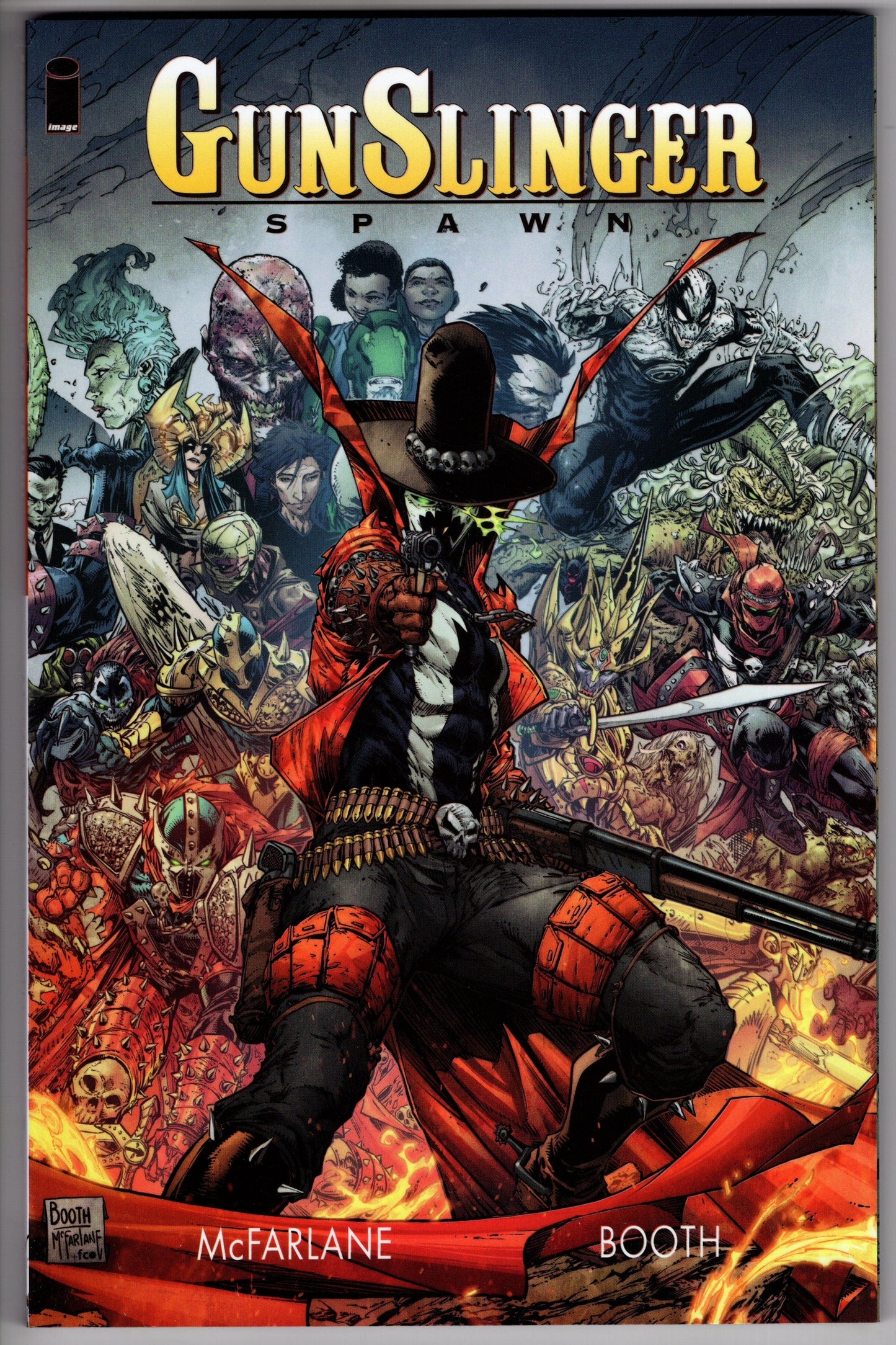 IMAGE COMICS trade GUNSLINGER SPAWN TP VOL 01