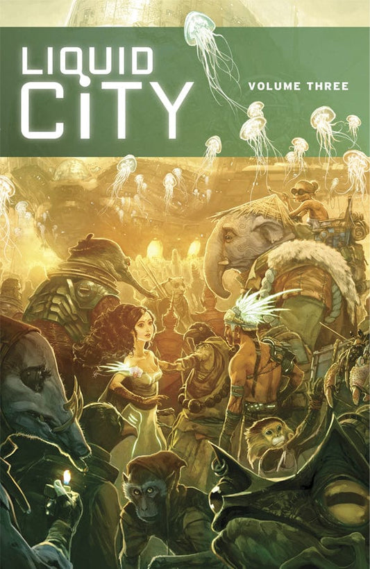 IMAGE COMICS trade LIQUID CITY GN VOL 03