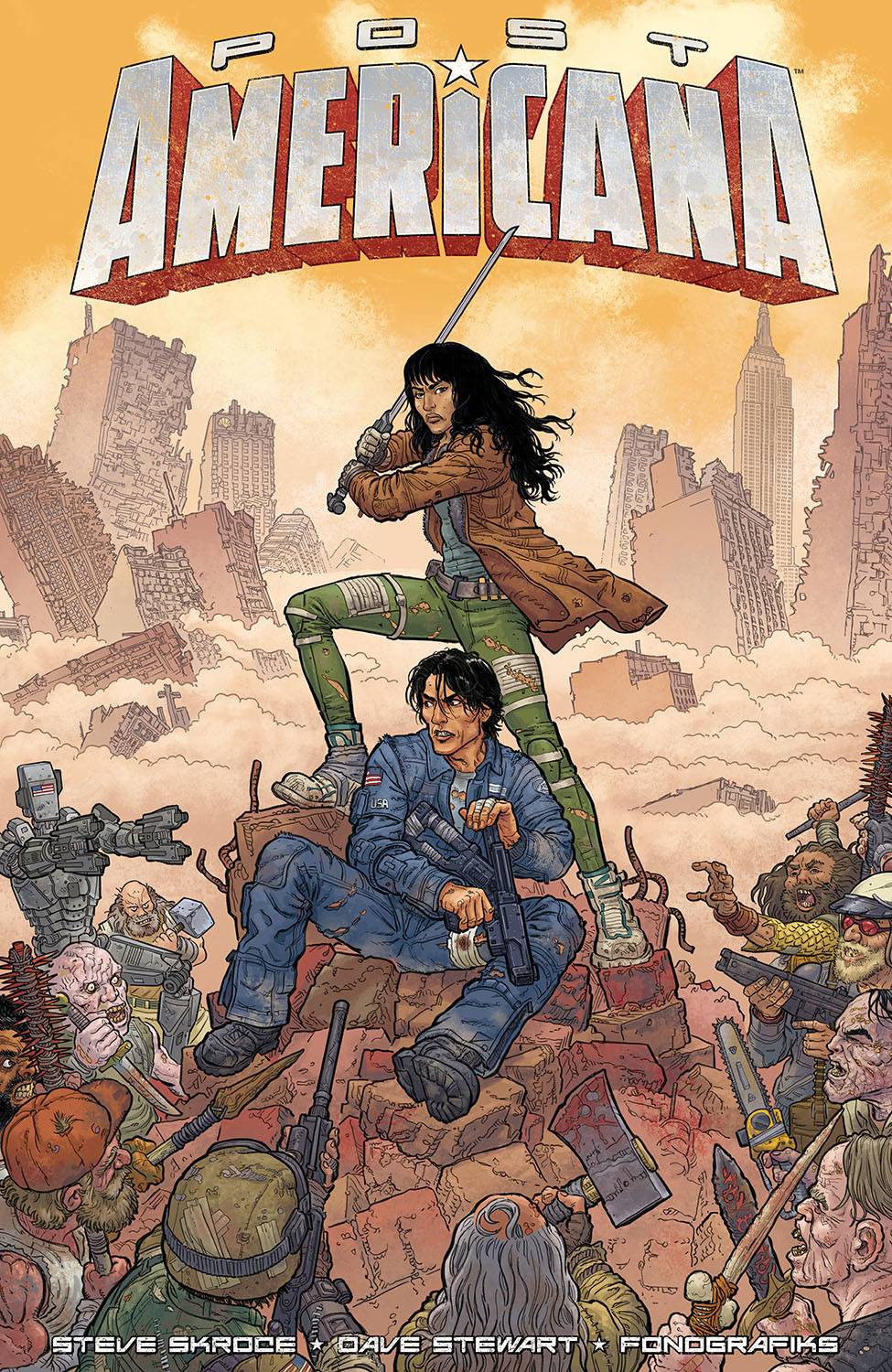 IMAGE COMICS trade POST AMERICANA TP (MR)