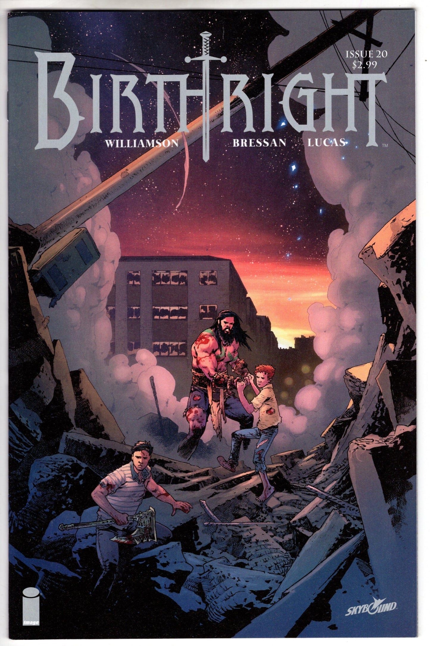 IMAGE COMICS VF/NM BIRTHRIGHT #20