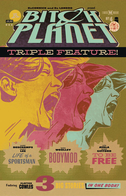 IMAGE COMICS VF/NM BITCH PLANET TRIPLE FEATURE #4 (MR)