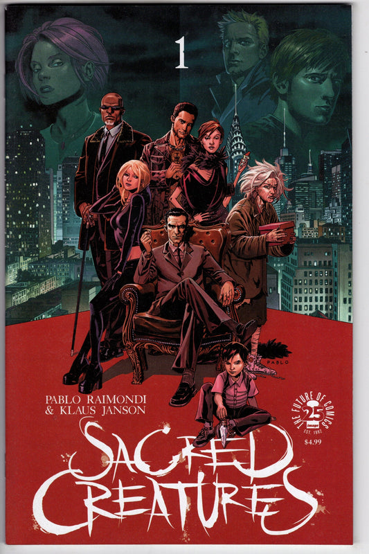 IMAGE COMICS VF/NM SACRED CREATURES #1 CVR A RAIMONDI (MR)