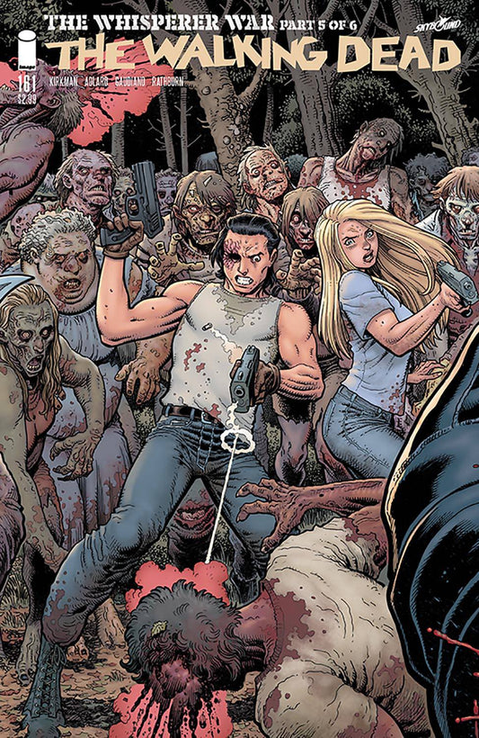 IMAGE COMICS VF/NM WALKING DEAD #161 CVR B CONNECTING ADAMS & FAIRBAIRN (MR)