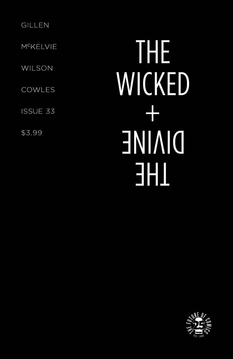 IMAGE COMICS VF/NM WICKED & DIVINE #33 CVR A MCKELVIE & WILSON (MR)