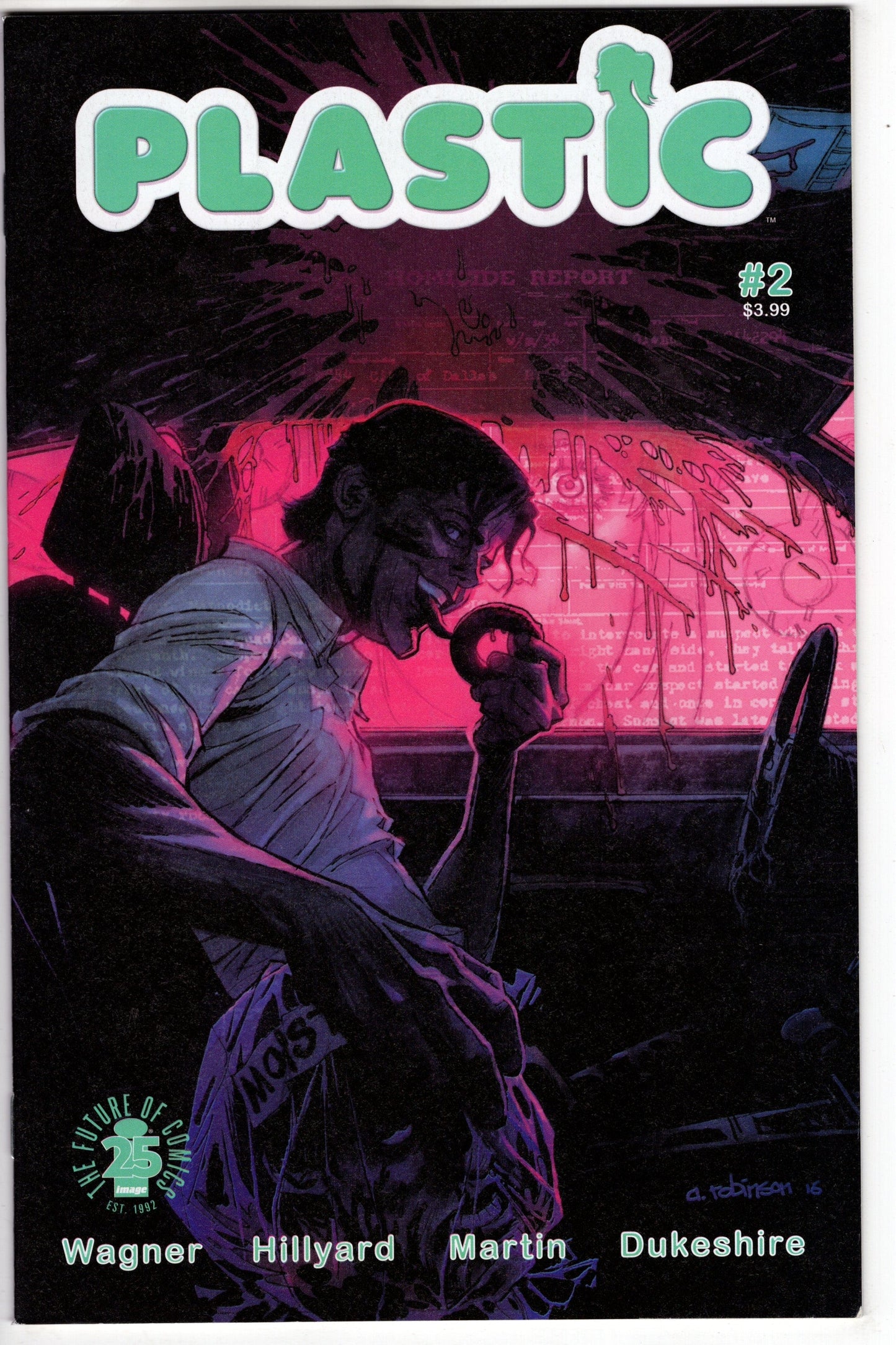 IMAGE COMICS VF+ PLASTIC #2 (OF 5) CVR A ROBINSON (MR)