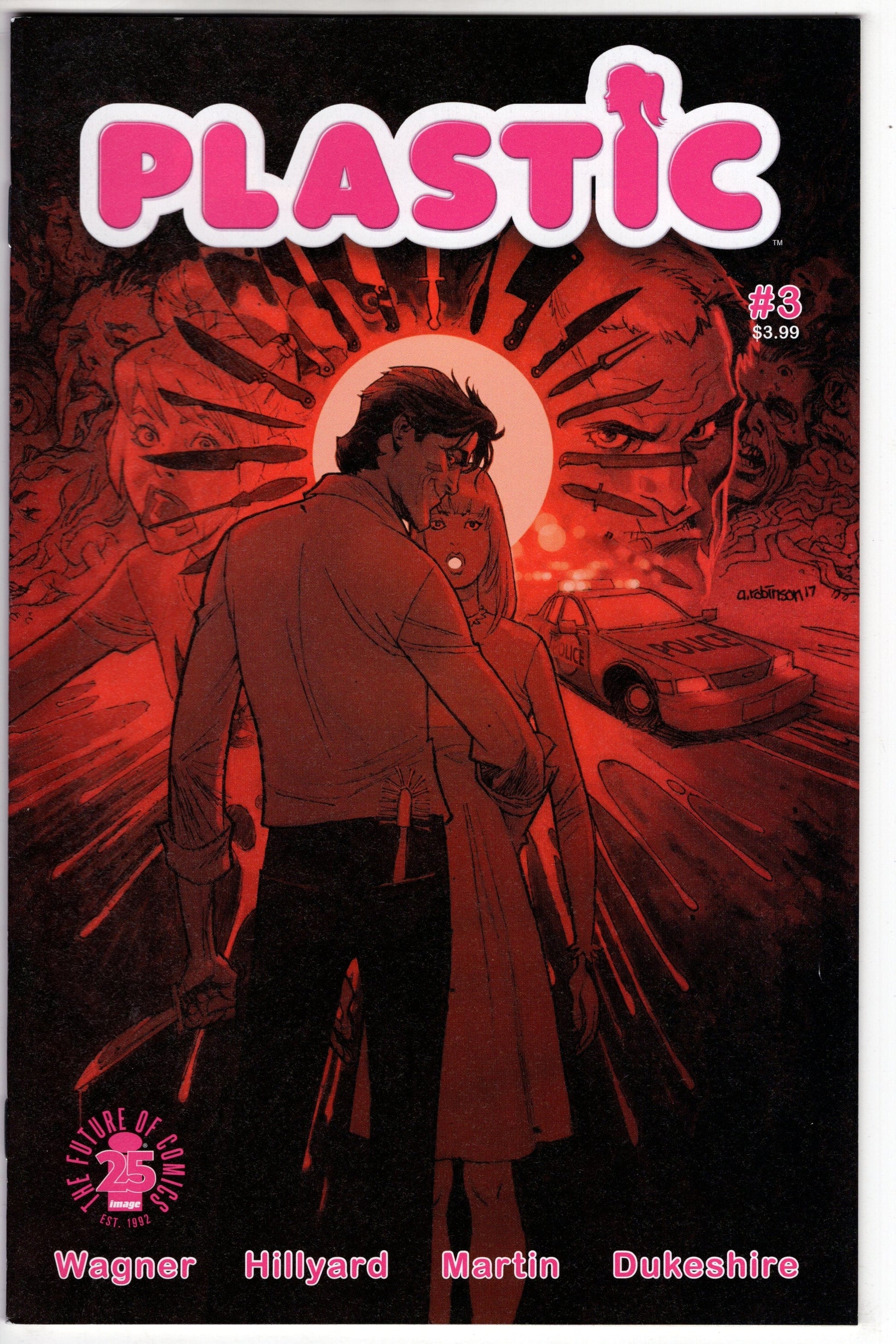 IMAGE COMICS VF+ PLASTIC #3 (OF 5) CVR A ROBINSON (MR)