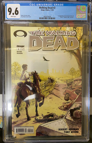 The Walking Dead #2  CGC 9.6 - Packrat Comics