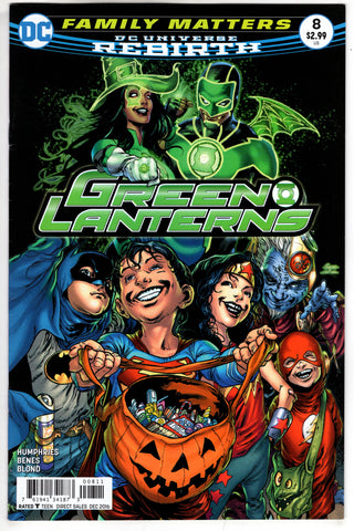 GREEN LANTERNS #8 - Packrat Comics