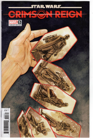 STAR WARS CRIMSON REIGN #5 (OF 5) 25 COPY INCV SABACC CARD V - Packrat Comics
