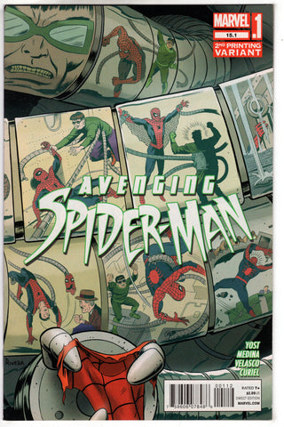 AVENGING SPIDER-MAN #15.1 2ND PTG RIVERA VAR - Packrat Comics