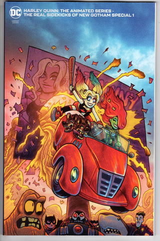 Harley Quinn The Animated Series The Real Sidekicks Of New Gotham Special #1 (One Shot) Cover B Dan Hipp Variant (Mature) - Packrat Comics