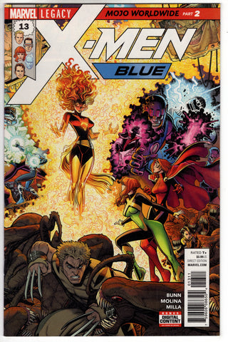 X-MEN BLUE #13 LEG - Packrat Comics