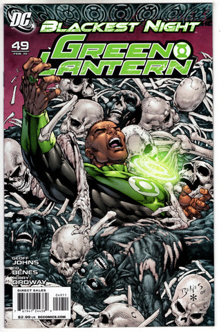 GREEN LANTERN #49 (BLACKEST NIGHT)  (4TH SERIES) - Packrat Comics