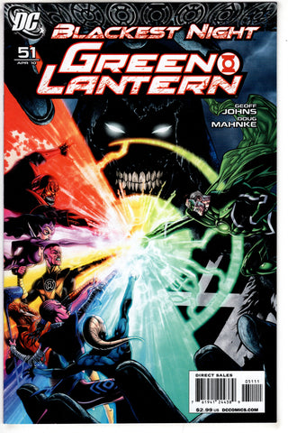 GREEN LANTERN #51 (BLACKEST NIGHT)  (4TH SERIES) - Packrat Comics