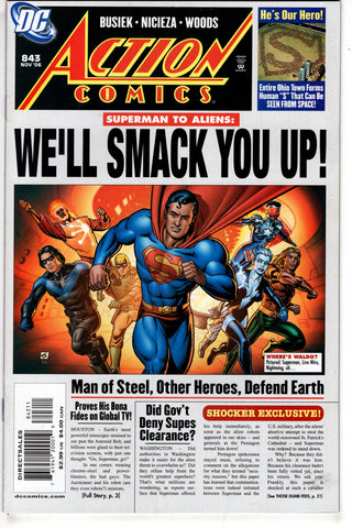 ACTION COMICS #843 - Packrat Comics