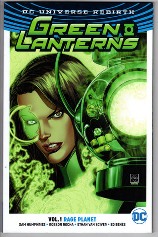 GREEN LANTERNS TP VOL 01 RAGE PLANET (REBIRTH) - Packrat Comics