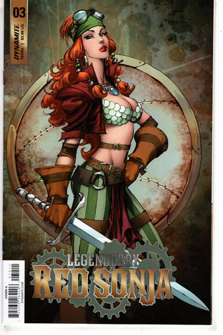LEGENDERRY RED SONJA #3 (OF 5) CVR A BENITEZ (2ND SERIES) - Packrat Comics