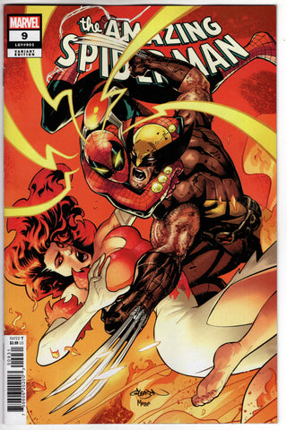 AMAZING SPIDER-MAN #9 GLEASON VARIANT (RES) - Packrat Comics